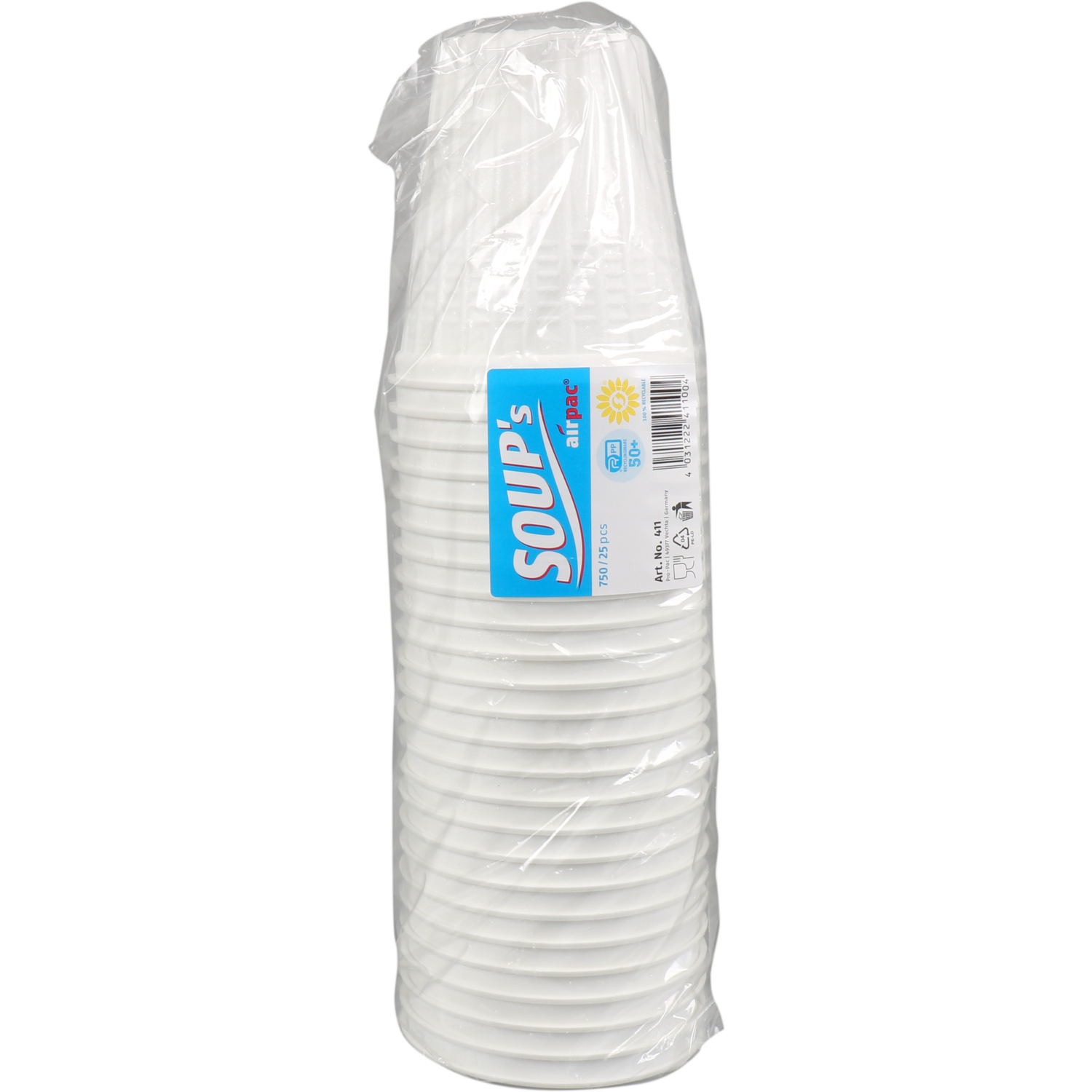  Soepbeker, PP-thermo, 750ml, wit 2