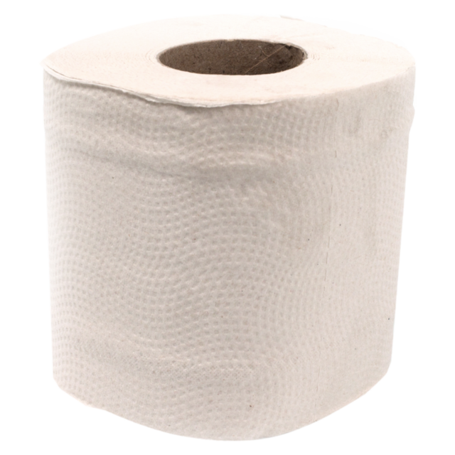 Toiletpapier, 2-laags, wit/naturel 1