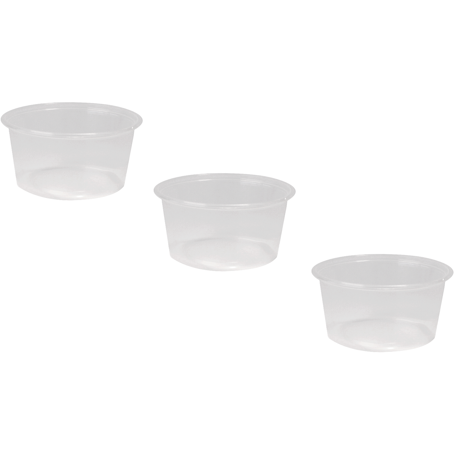 Cup, Sauscup, PP, 80ml, Ø 70.3mm, 35mm, transparant 1