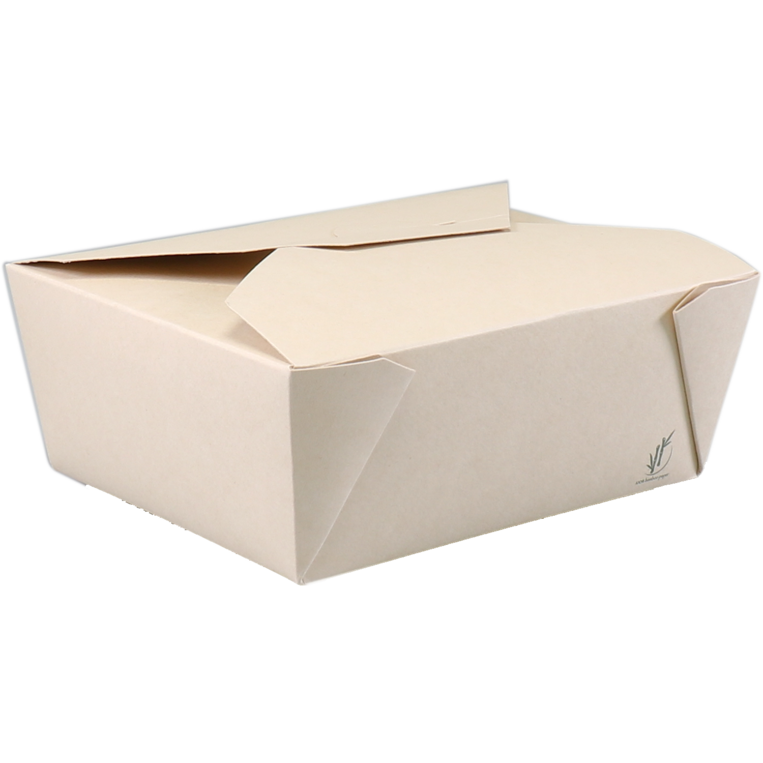 DEPA® Bak, Karton + PP, maaltijdbox, 152x120x65mm, créme 1