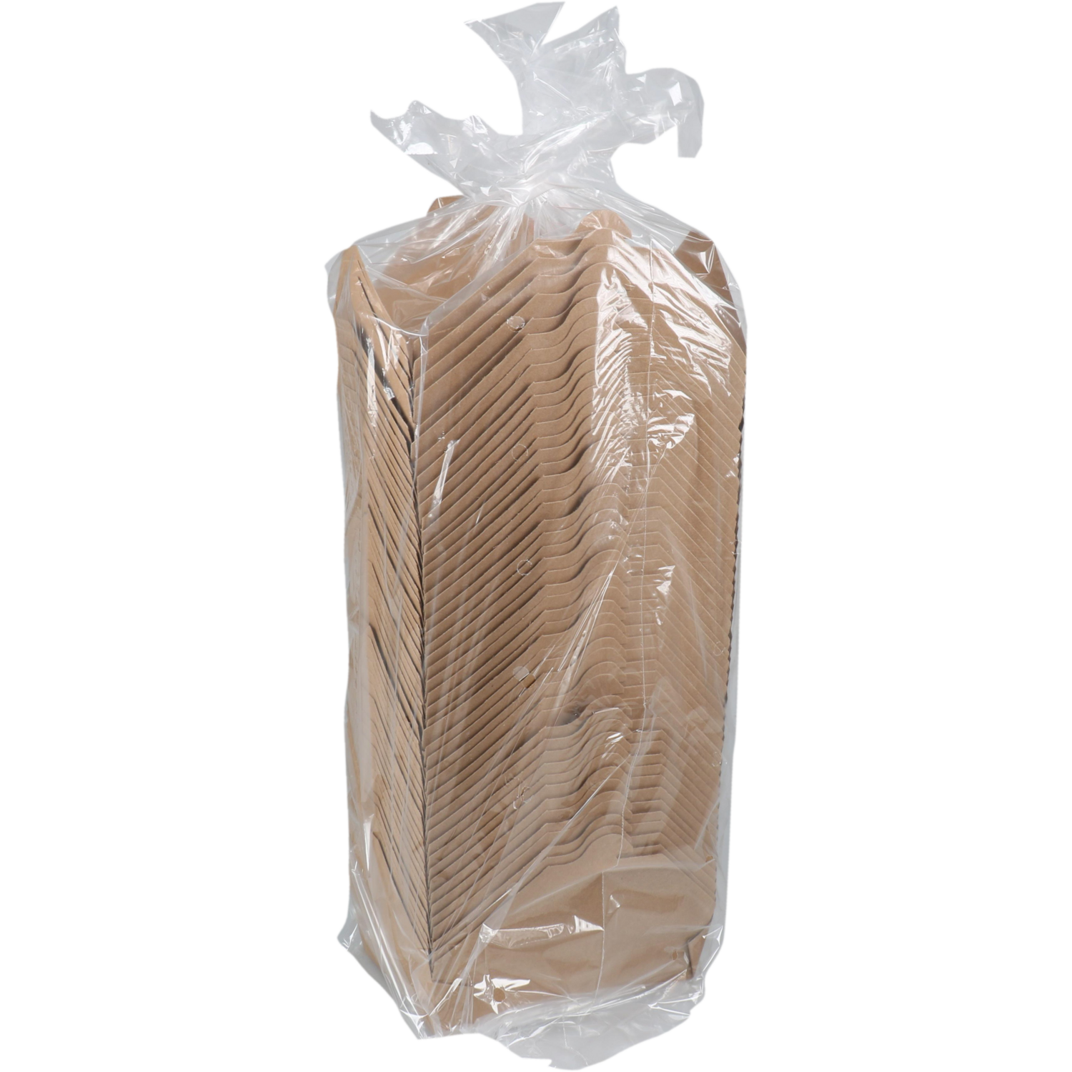 Fold-Pak Bak, Karton + PE, 775ml, oosterse maaltijdbak, 127x114x64mm, bruin 3