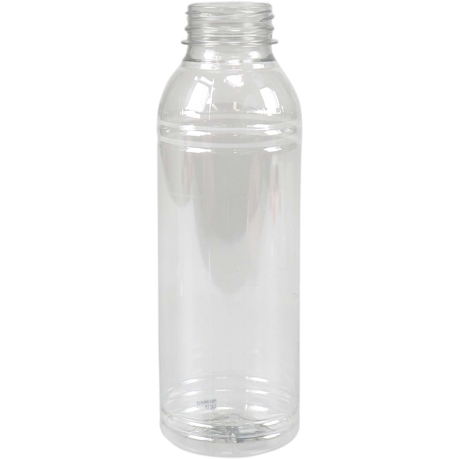 Fles, gerecycled PET, zonder dop, 500ml, transparant 1