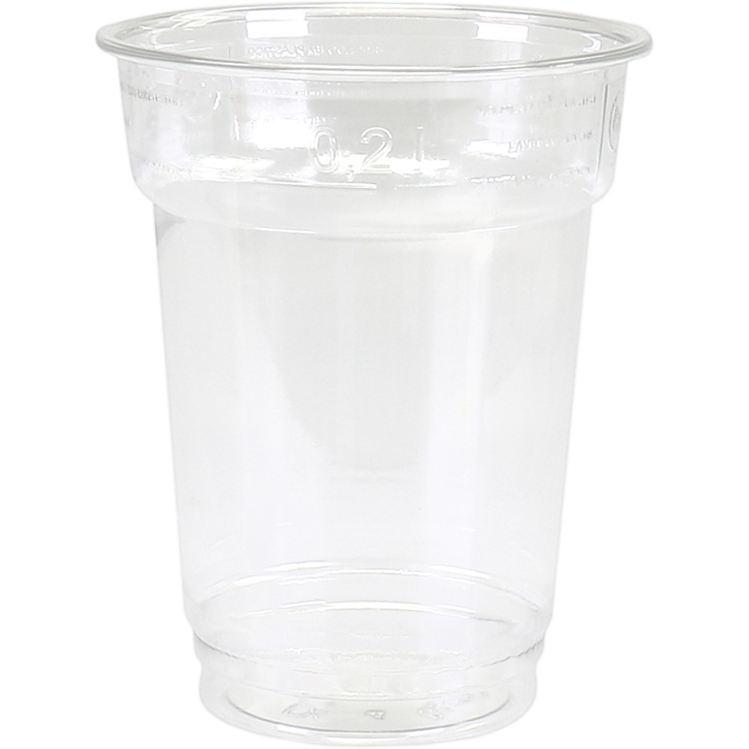 Glas, limonadeglas, gerecycled PET, 200ml, transparant 1