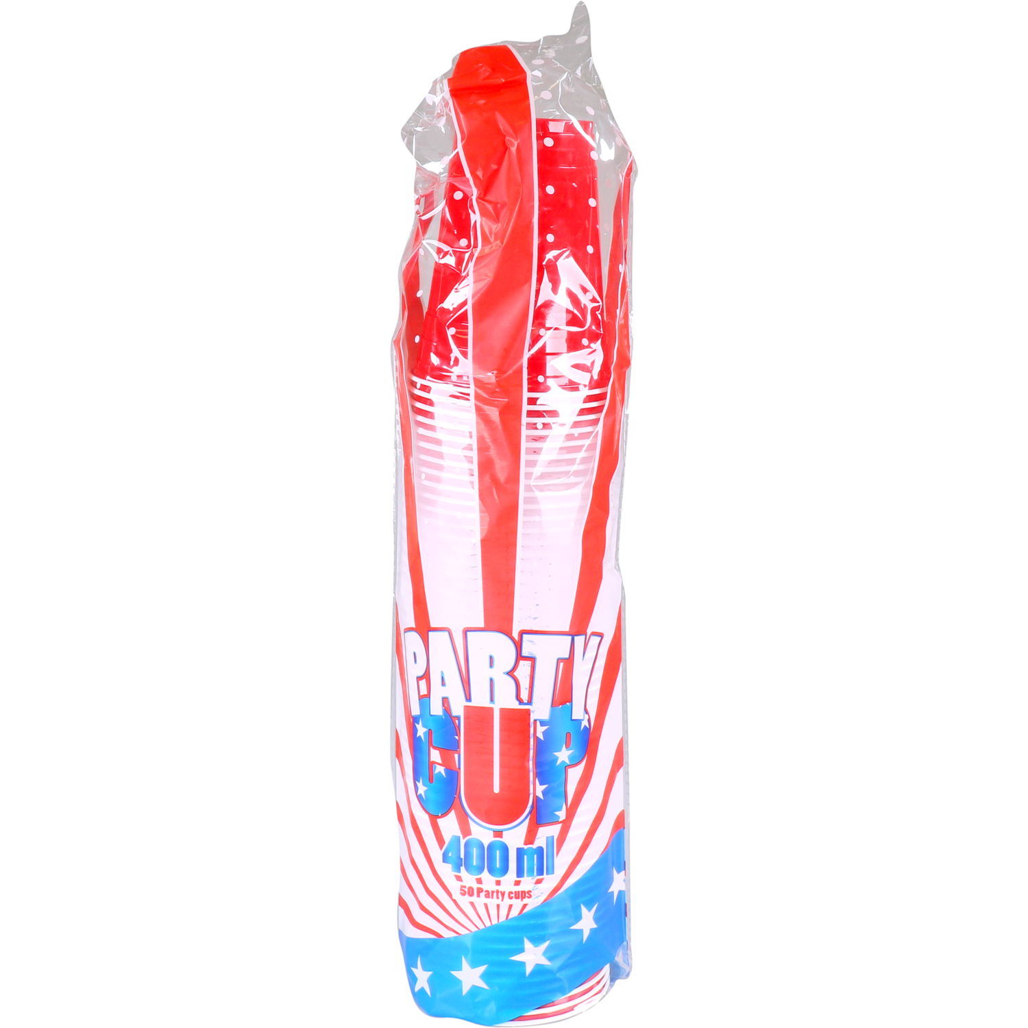  Partycup, PS, 400ml, 16oz, rood 2