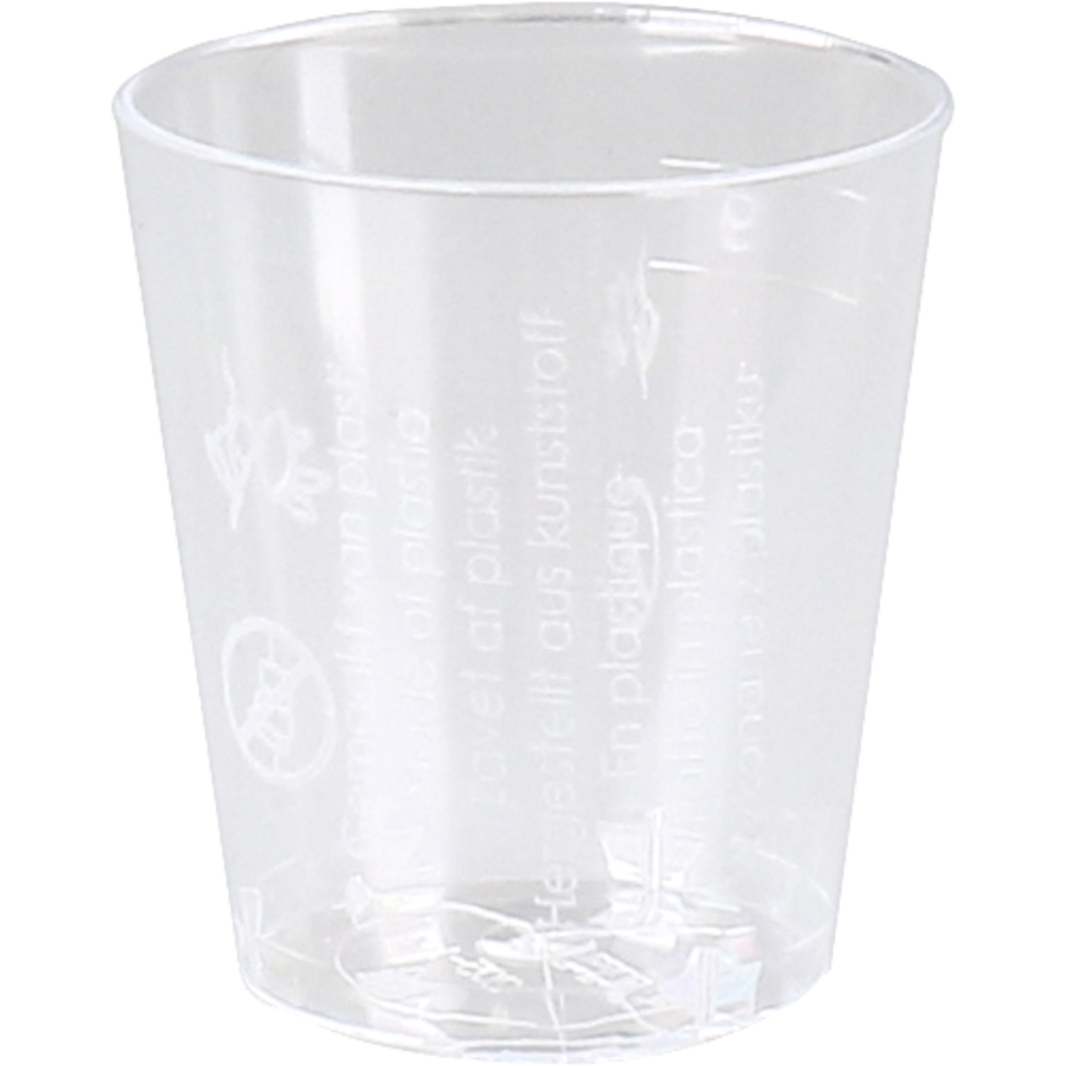 DEPA® Glas, shotglas, pS, 20ml, transparant 1