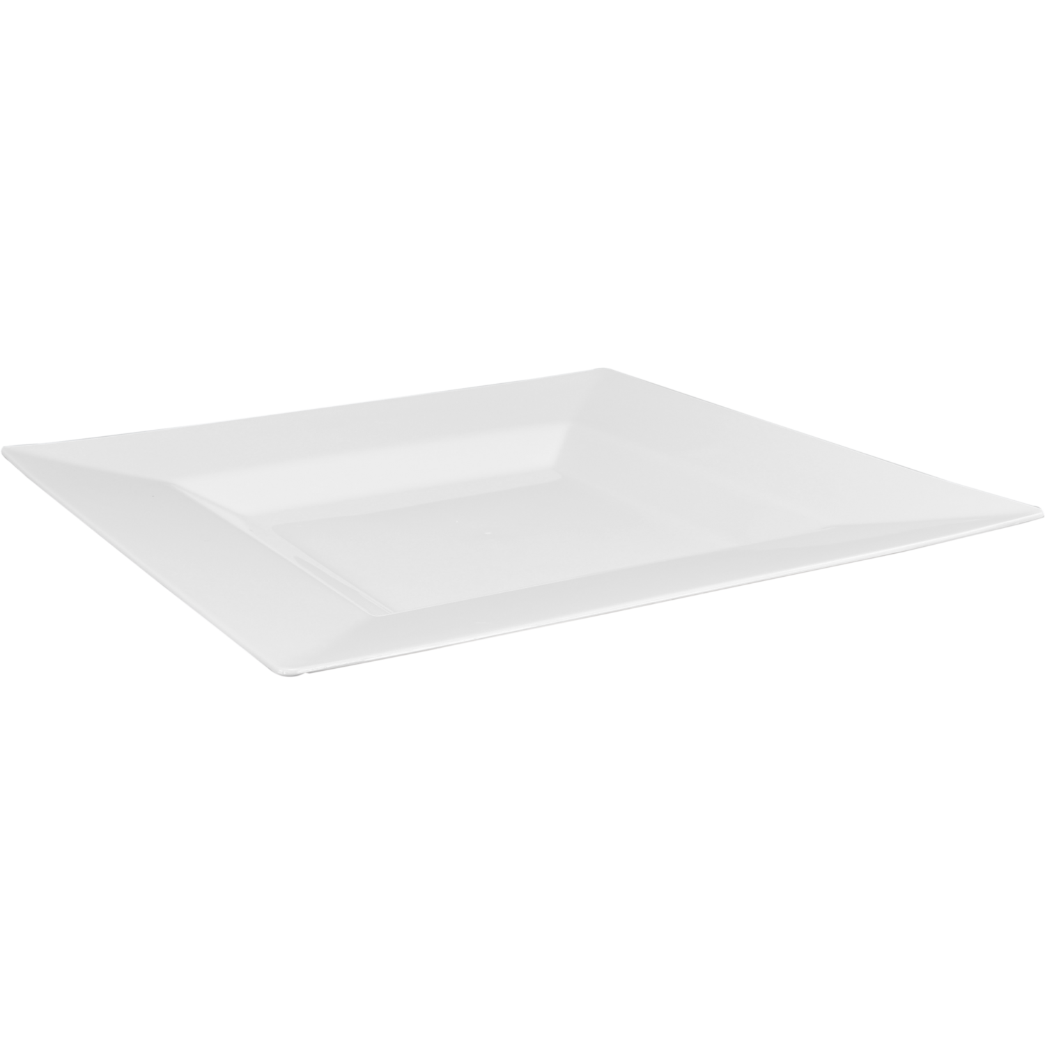 DEPA® Assiette, reusable, carré, pS, 270x270mm, blanc 1