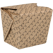 Depa® Container, Cardboard + PE, 200ml, 8oz, oosters minibakje, 70x55x63mm, brown/Black