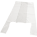 Bag, HDPE, 30xSide fold 20x60cm, t-shirt bag, white
