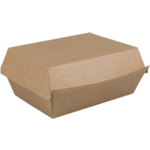 Biodore® Bak, Papier, sandwichbox, 130x90x38mm, bruin
