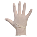 ComFort Handschoen, Latex, gepoederd, wit