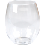 Glas, waterglas, onbreekbaar, pETG, durable (500x), 390ml, transparant